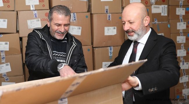 Kocasinan'ın sosyal marketi, mağaza konforunda alışveriş keyfi yaşatıyor