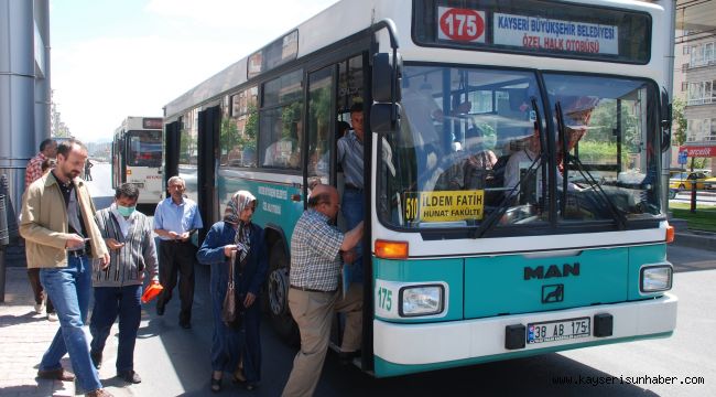 65 yaş üstü ücretsiz binişe sınırlama geliyor