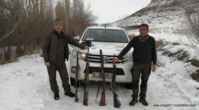Kaçak avlanan 5 kişiye ceza