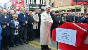 Şehit Özgür Çelik son yolculuğuna uğurlandı