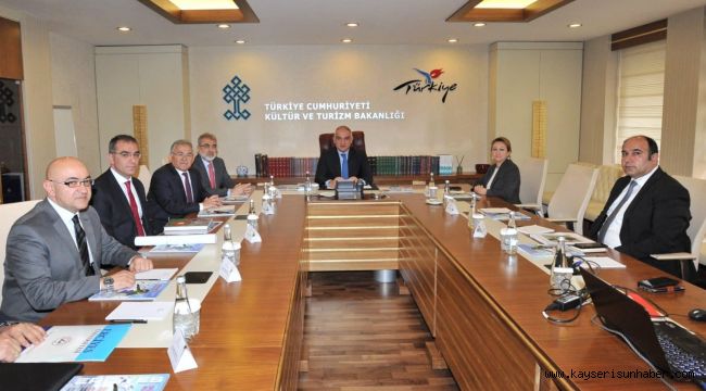 Başkan Büyükkılıç, Kültür ve Turizm Bakanı Ersoy ile görüştü