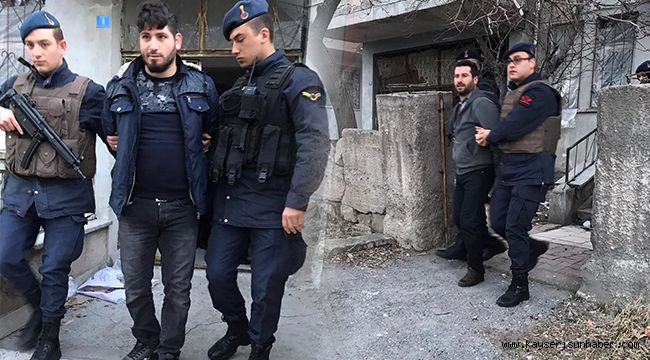 Kayseri’de HTŞ Terör Örgütü üyesi 5 kişi yakalandı