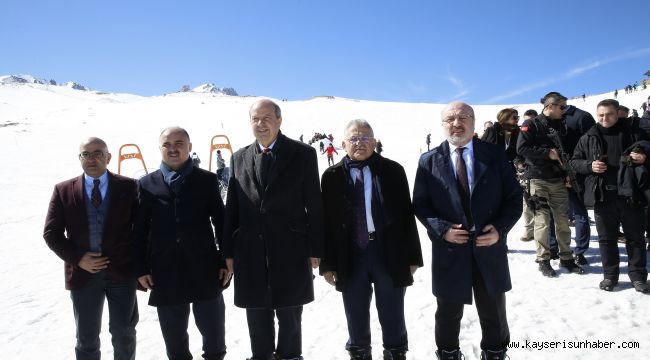 KKTC Başbakanı Tatar Erciyes'e hayran kaldı