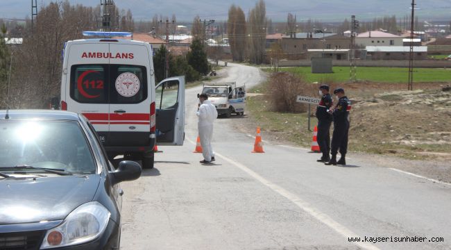 Kayseri’de 600 haneli köy karantina altına alındı, giriş çıkışlar yasaklandı