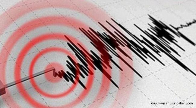 Kayseri'de deprem