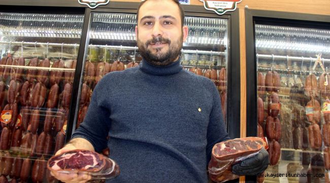 Kayseri'de pastırmanın dilimi 1,5 TL oldu