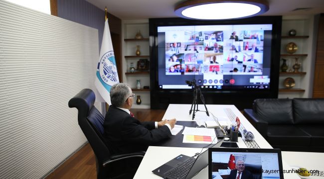 Başkan Büyükkılıç, ilçe belediye başkanları ile detaylı bir toplantı gerçekleştirdi