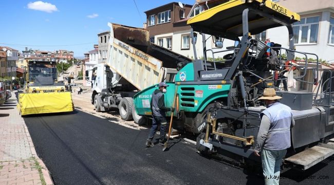 Eskişehir Bağları’nda 3 mahalle 6 sokak asfaltlandı
