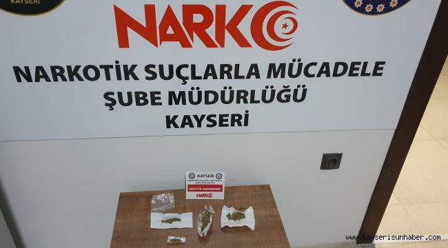 Kayseri'de uyuşturucu operasyonu: 9 gözaltı