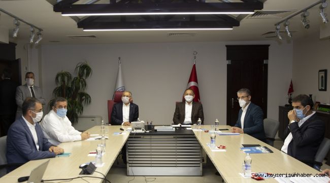 Özhaseki'den Başkan Büyükkılıç'a ziyaret