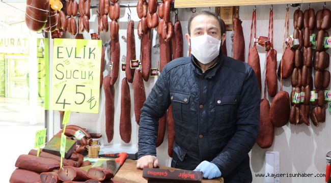 Ramazan’da pastırma ve sucuk içine talep arttı