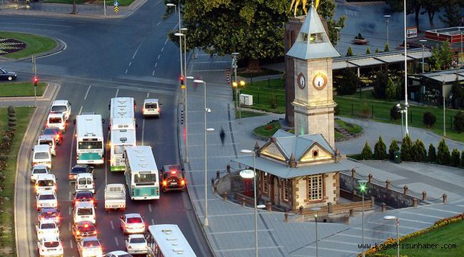 Kayseri’de 3 kişiye 1 taşıt düşüyor