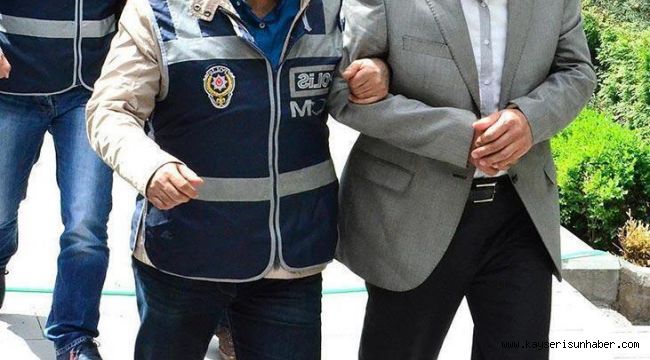 Kayseri'de FETÖ operasyonunda 1 tutuklama