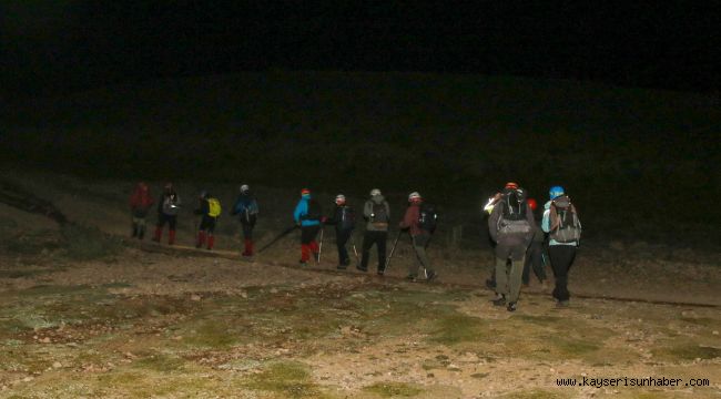 26’ncı Sütdonduran Kampı ve Erciyes Zirve Tırmanışı başarı ile tamamlandı