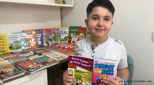 8 yaşındaki kitap kurdu, 3 ayda 78 kitap okudu