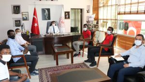 Afrikalı öğrencilerden ziyaret