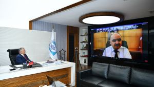 Başkan Büyükkılıç il pandemi kurulu toplantısına katıldı