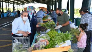 Doğal Ürünler Bahçesi ve Pazarı Kayserililerin ilgi odağı oldu