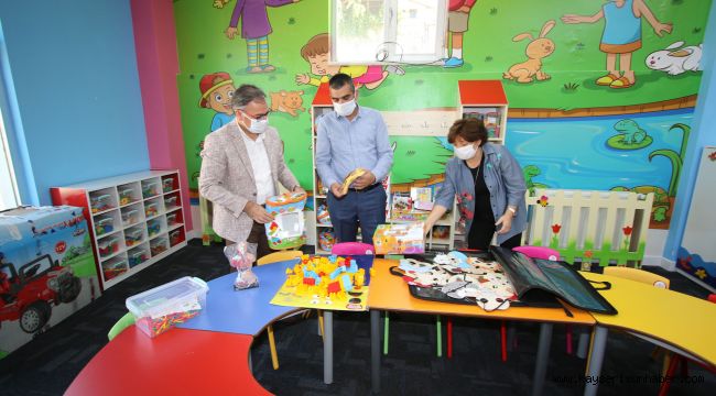 Kayseri’de ilk çocuk kütüphanesi hizmete giriyor