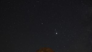 Kayserililer meteor yağmurunu Erciyes'te izledi