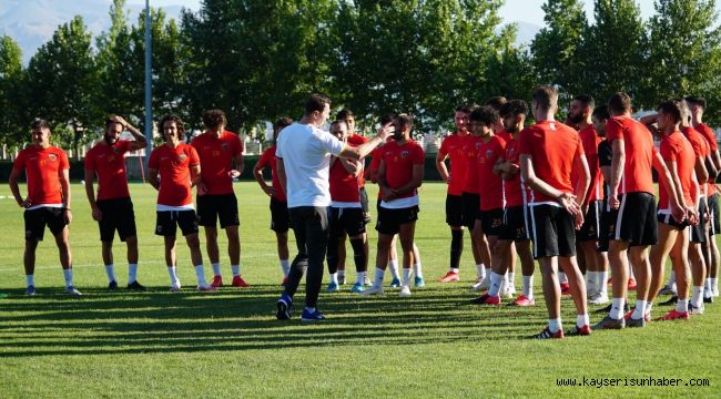 Kayserispor, yeni sezon hazırlıklarını sürdürüyor