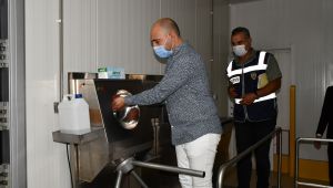 KTB Başkanı Recep Bağlamış'tan Covid-19 denetimi