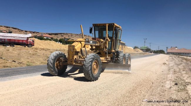 Büyükşehir'den ilçelere destekler sürüyor