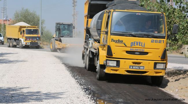 Gazi-Öksüt Çevreyolu çalışması tamamlandı