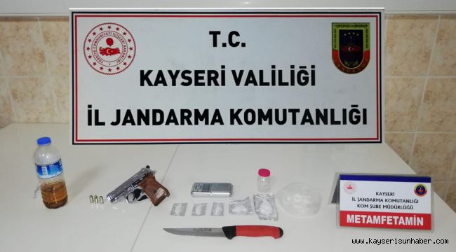 Kayseri'de uyuşturucu operasyonu