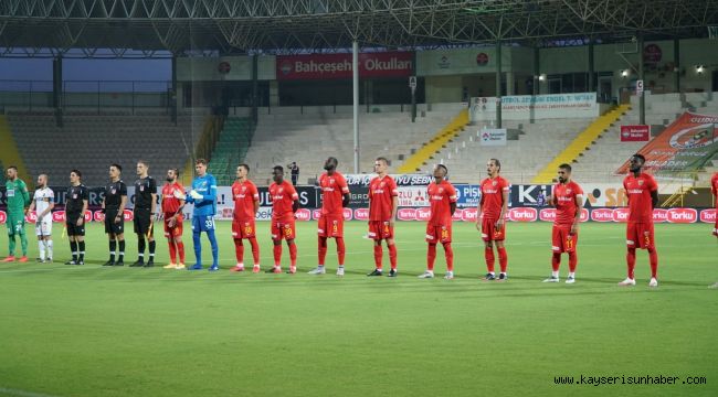 Kayserispor'da yeni transferler ilk kez oynadı