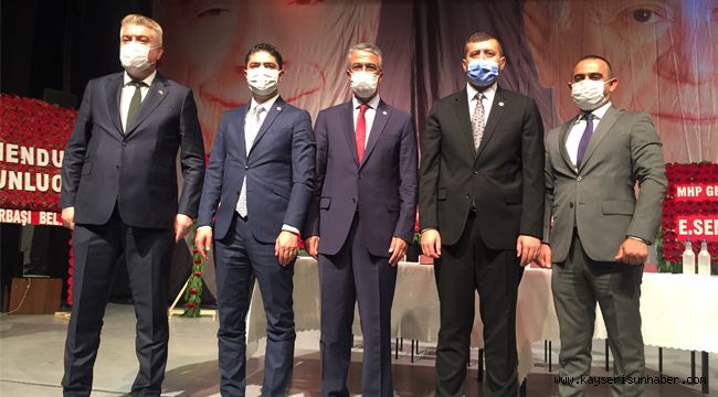 MHP İl Başkanı Serkan Tok, güven tazeledi