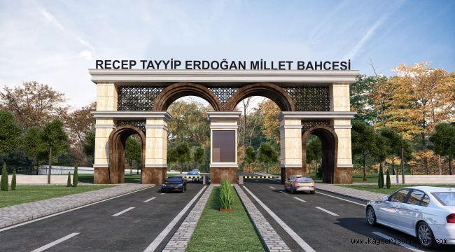 Millet Bahçesi’nin adı Recep Tayyip Erdoğan oldu