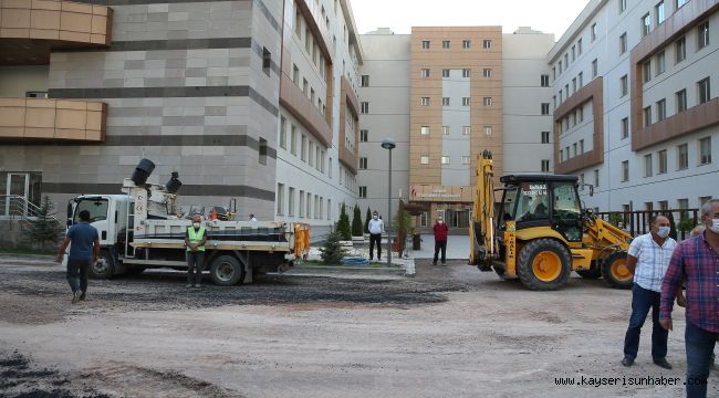 Vergi Dairesi Başkanlığı'nın çevre düzenlemesini Büyükşehir Belediyesi yaptı