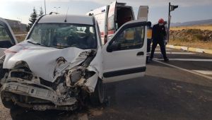 Develi’de trafik kazası: 2 yaralı