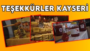 Teşekkürler Kayseri