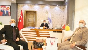 1915 Çanakkale Savaşı Derneği'nden Başkan Cabbar'a ziyaret