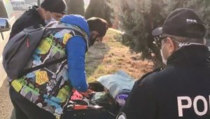 Adliye otoparkına bırakılan bavul polisi harekete geçirdi