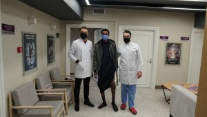 Afrikalı hasta System Hospital'da sağlığına kavuştu