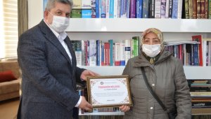 Başkan Altun, hayırsever Çelikten'i misafir etti