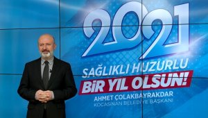 Başkan Çolakbayrakdar: "2020 yılında her zamankinden daha fazla çalıştık"
