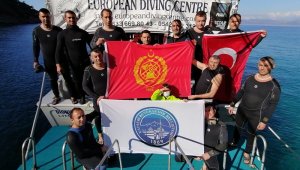 Büyükşehir itfaiyesi sualtı arama kurtarma ekibine dalış eğitimi