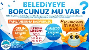 Büyükşehir'den 'Borç Yapılandırma' Fırsatı