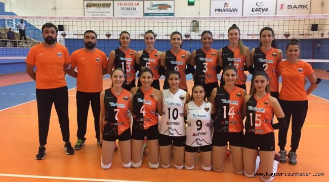 Kadınlar Voleybol 1. Ligi: Turkuaz Seramik OSB Teknik Koleji: 0 - TED Ankara Kolejliler: 3
