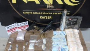 Kayseri polisinden uyuşturucu operasyonu: 4 gözaltı