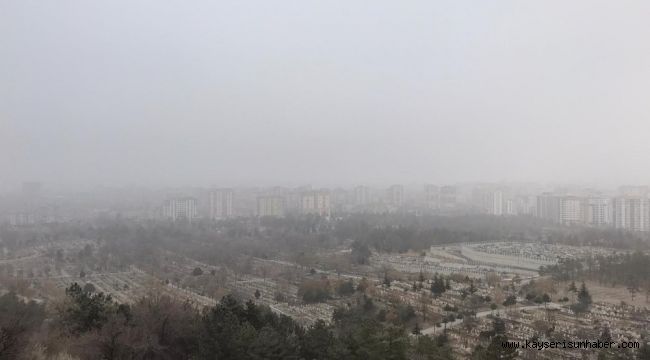 Kayseri'de sis