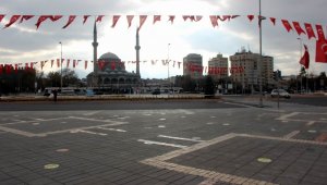 Kayseri'de sokağa çıkma kısıtlamasında sessizlik hakim
