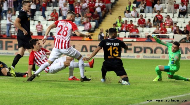 Kayserispor'un Antalya'da galibiyeti yok