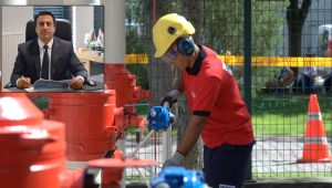 Kuruköprü doğalgaza kavuştu