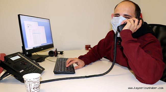 Üniversitenin santrali, görme engelli Umut’a emanet