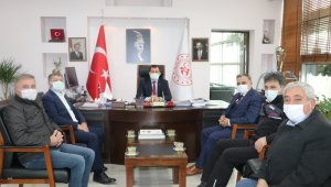 Başkan Cabbar'dan Gençlik ve Spor İl Müdürüne ziyaret